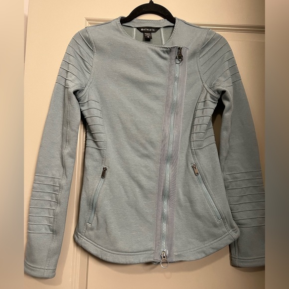 EUC Athleta Moto Jacket Size XS - Picture 4 of 10